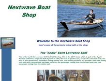 Tablet Screenshot of nextwaveboat.com